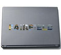 Fairfield Laptop Sticker Laptop Skin 290 mm with sights