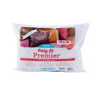 Fairfield Pillow Insert, Cotton and Polyester, White, 12" x 16"