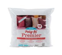 Fairfield Pillow Insert, Cotton and Polyester, White, 14" x 14"