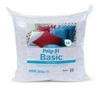 Fairfield Poly-Fil Basic Pillow Insert, 14" Square, White