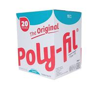 Fairfield Polyester Poly-Fill, White, 20 lb
