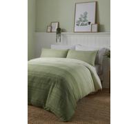 'Fairhaven' Easy Care Duvet Cover Set Fusion Green King