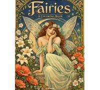 Fairies: an Art Nouveau Fantasy Coloring Book