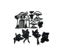 Fairies and Toadstools Patchwork Cutters Sugarcraft Tools