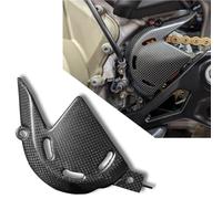 Fairing Accessories For Ducati V4 S For Streetfighter 2020-2024 Motorcycle Carbon Fiber Drive Sprocket Cover Chain Guards Fairing Protective Guard Shield Accessories(Black-matte)