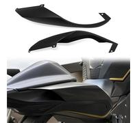 Fairing Accessories Motorcycle Accessories Guard Fairing Cover Winglet Side Spoiler Wind Flow Fixing Wing Panel For KAWASAKI ZX 25R 4R 4RR 2020 2021 2022 2023 2024 2025(Black- Silver)