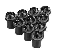 Fairing Bolt Kit 10 Pieces M5 Windscreen Windshield Wind Deflectors Bolts Kits For ZX6R ZX-6R ZX 6R ZX7R ZX9R ZX10R ZX-10R ZX12R ZX14R ER5(Black)