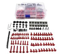 Fairing Bolt Kit Fastener Clips Screw For 600RR 900RR 929RR 1000RR 600 F2 F3 F4(Rosso)