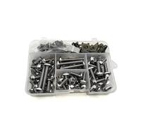 fairing bolt kit For BMW S1000R S1000 For Benelli Be300 Be600 Tnt/be 300 600 Body Fastener Clips Screw Nuts Bodywork Screws Motorcycle Fairing Bolts Kit(Grey)
