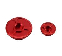 Fairing Bolt Kit Motorcycle Engine Crankcase Cover Straight Screw For XR 250 400 600 XR250R XR650R CRF250R CRF450R CRF 150 230(RED)