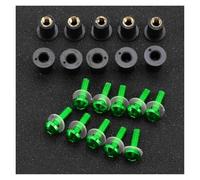 Fairing Bolt Kit Motorcycle Windscreen Windshield Bolts Screws Nut For GSXR GSX-R 600 750 1000 K1 K2 K3 K4 K5 K6 K7 K8 K9 K11(GREEN)