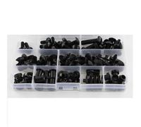 Fairing Bolt Kit, Screws Motorcycle Fairing Screws Bolts Nuts Kits For Suzuki GSXR600 GSXR750 2008 2009 2010 Windscreen Fastener Clips Set Kit Motorbike Windshield Mounting Kit(Black)