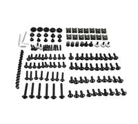 Fairing Bolts Body Bolt Screw Fastener Fixation Kit For HONDA VFR800 VFR 800 800F 1998 1999 2000 2001 98 99 00(Black1)