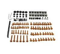 Fairing Bolts Body Bolt Screw Fastener Fixation Kit For HONDA VFR800 VFR 800 800F 1998 1999 2000 2001 98 99 00(Orange3)