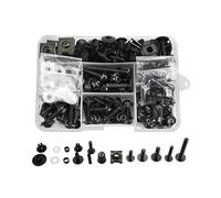 Fairing Bolts Kit Compatible With Suzuki For TL1000 TL1000R TL1000S VS1400 A Set M6 M5 Fairing Bolts Kit Bodywork Fasteners Screws Nut(Black)