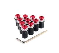 Fairing Bolts Kit For APRILIA RS 125 RS125 RSV4 RSV4R RSV 1000 For Tuono M5 Motorcycle Windshield Bolts Screw Nut Fairing Fastener Kit(RED)
