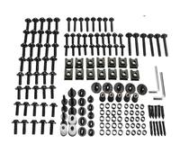 Fairing Bolts Kit For Aprilia RS125 RS250 RS4 125 RS50 RST1000 RSV For Mille R RSV4 R RF RR For Tuono RSV1000R 1000R V4 1100 V4R Fairing Bolts Screws Kit(Black)