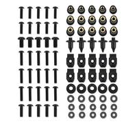 Fairing Bolts Kit For Ducati 848 1098 1198 Motorcycle Complete Full Fairing Bolts Kit Bodywork Speed Nuts Screws(Black)