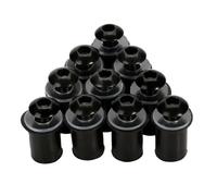 Fairing Bolts Motorcycle Bolts Screw For Suzuki GSXR GSX-R 600 750 1000 K1 K2 K3 K4 K5 K6 K7 K8 K9 K11 M5 Fairing Bolts Kit Windshield Nuts Nut Screw Kit(BLACK)