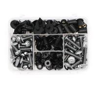 Fairing Bolts Screws Motorcycle Bolts Screw For K&awasaki Z125 Pro Z250 Z250SL Z300 Z650 Z750 Z800 Z900 Z1000 M5 M6 Fairing Bolt Kit Fastener Nuts Nut Kit(Titanium)