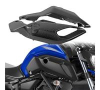 Fairing Cover Motorcycle Protective Cover Carbon Fiber Side Air Intake Guard Fairing Shield Accessories For Y-AMAHA FZ07 2017 2018 2019 2020