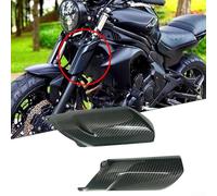 Fairing Cowling for ER-6N 2012-2016, Front Wheel Mudguard Fork Shock Cover Compatible with ER6N Motorcycle Body Work ABS Fair(CARBON FIBER BLACK)