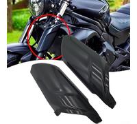 Fairing Cowling for ER-6N 2012-2016, Front Wheel Mudguard Fork Shock Cover Compatible with ER6N Motorcycle Body Work ABS Fair(BLACK)