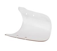 Fairing Deflector Clear ABS Motorcycle Headlight 7.3" Windshield Compact Sport Wind Deflector Clear Screen For Royal For Enfield Classic 500CC Models Windscreen Deflector(Clear)