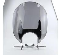 Fairing Deflector Motorcycle For BMW R 18 Fog Lamp Windshield Cruising Transparent Windscreen For BMW R18 Classic 100 Years 2020-2023 Windscreen Deflector(B Chrome)
