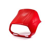 Fairing Deflectors For Vespa Sprint 50 125 150 Motorcycle Front Fairing Headlight Cover Windshield Tailpiece Tail Section Cowl Deflector Motorbike Cowls(Red-Headgear)