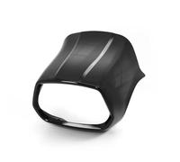 Fairing Deflectors For Vespa Sprint 50 125 150 Motorcycle Front Fairing Headlight Cover Windshield Tailpiece Tail Section Cowl Deflector(Black-Headgear)