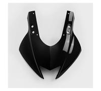 Fairing Fixed Wind Wing For Y&amaha YZF R3 R25 2019-2024 Headlight Cowl Mask Cover Nose Upgrade R1 R6 Style Small Eyes Front Nose Upper Cowl Fairing Spoiler(Bright blacK)