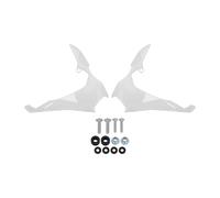 Fairing Fixed Wing Kit For CRF1100 For DCT For Africa Twin 2024-2025 Side Panels Front Spoiler Motorcycle Upper Wind Deflectors Aerodynamic Wings Deflector(Transparent)