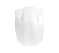 Fairing Fixed Wing Kit For Kawasaki For Ninja For Z1000 2010 2011 2012 2013 Motorcycle Rear Passenger Pillion Seat Cowl Fairing Tail Cover Aerodynamic Wings Deflector(White)