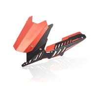 Fairing Fixed Wing Kit For YZF-R25 For YZF-R3 For MT-03 For MT-25 2015-2020 Motorcycle Rear Fender Mudguard Chain Guard Cover Protector Aerodynamic Wings Deflector(Red with LOGO)