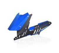 Fairing Fixed Wing Kit For YZF-R25 For YZF-R3 For MT-03 For MT-25 2015-2020 Motorcycle Rear Fender Mudguard Chain Guard Cover Protector Aerodynamic Wings Deflector(Blue)