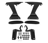 Fairing For Ninja For ZX-6R For ZX6R 2024 2025 Side Winglets Sport Naked Wing Deflector Motorcycle Front Downforce Spoiler Side Spoiler(Matte Black)