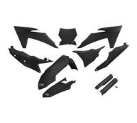Ufo Ktm Sx/sx-f 2023-2024 Ktkit529f-001 Fork Protectors & Plastics Kit Black