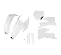 FULL Ktm SX 125 - 250 SXF 250 2005 - 2006 Ufo Plast white fairing plastic kit