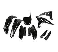 Fairing Kit 9-piece UFO PLAST fairing kit with fork protector black