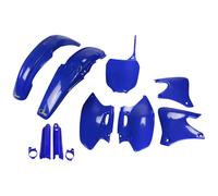 Ufo Yamaha Yzf 250 2001-2002 Yakit303f-089 Fork Protectors & Plastics Kit Blue