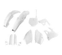Fairing Kit 9-piece UFO PLAST fairing kit with fork protector white