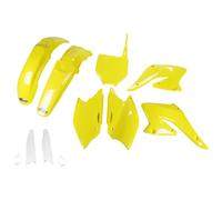 Ufo Suzuki Rmz 250 2004-2006 Sukit403f-102 Fork Protectors & Plastics Kit Yellow