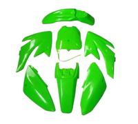 Fairing Kit Bodywork Motorcycle Accessories Fairing Kits Mudguard FOR CRF 70 CRF70 Dirt Pit Bike Spare Parts(GREEN)