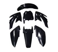 Fairing Kit Bodywork Motorcycle Accessories Fairing Kits Mudguard FOR CRF 70 CRF70 Dirt Pit Bike Spare Parts(BLACK)