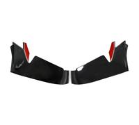 fairing kit For A&prilia RS660 RS 660 R S660 ABS Motorcycle Front Aerodynamic Wing Spoiler Side Winglet Windshield Wing Fixed Wing(Bright Black)
