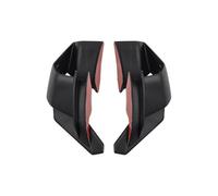 fairing kit Motorcycle Front Aerodynamic Fixed Wing Spoiler Side Winglet For A&prilia RS660 RS 660 Windshield Wing Aileron(Matte Black)