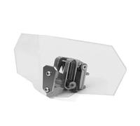 Fairing kit Motorcycle Windshield Extension Adjustable Spoiler Clamp-On Deflector For Kymco For Agility 125 For Downtown 2017(Style 5)