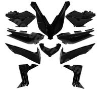 Kit Carene 10 Pezzi Carena Versione Originale Nero Lucido Yamaha X-Max 400 2017