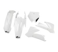 Fairing Kit UFO PLAST 5-piece fairing set plastic white OEM